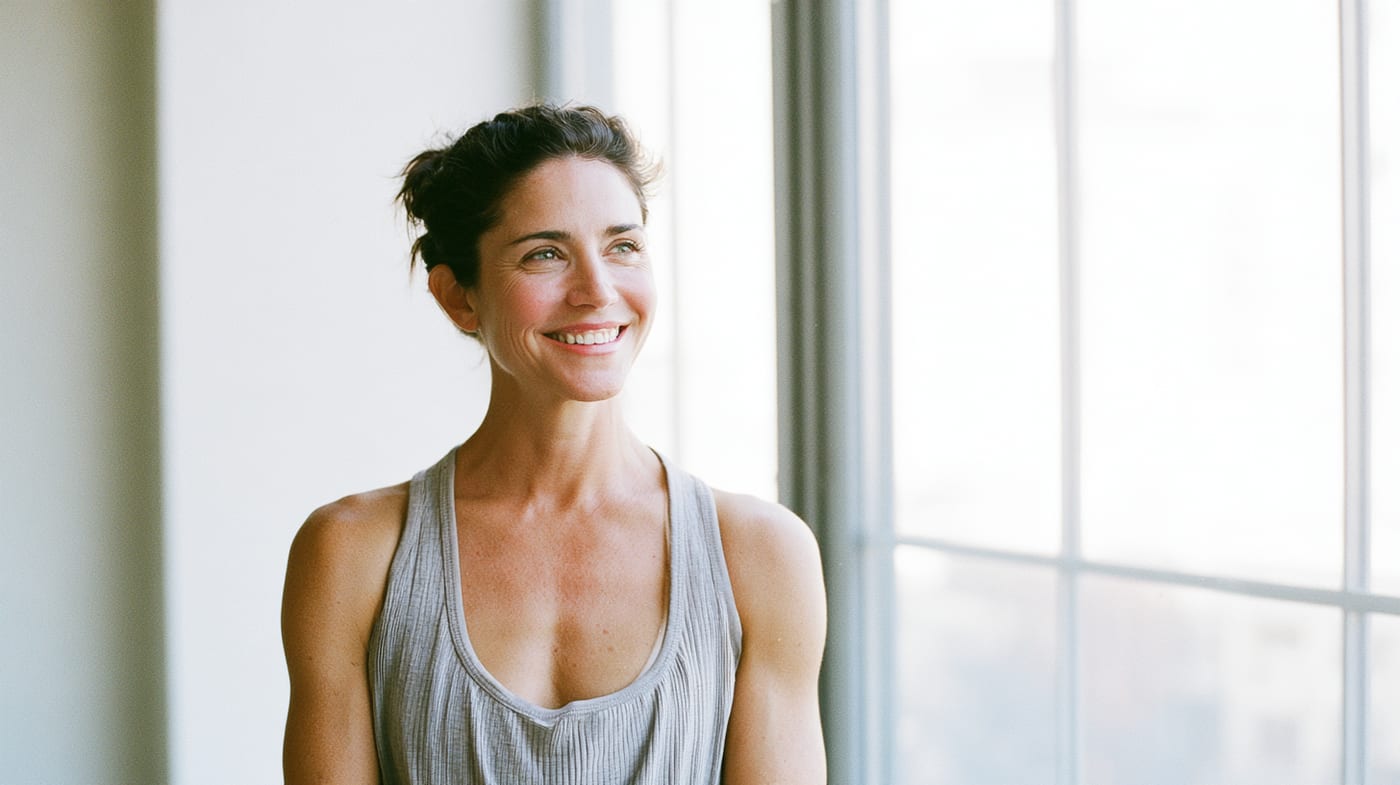 A radiant, confident smile at Solara Aevum